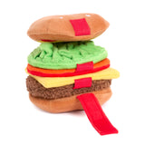 ZippyPaws Snufflerz Stacks - Cheeseburger Enrichment Toy