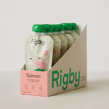 Rigby Organic Salmon Squeeze Pouch