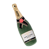 CHEWFFON Plush Champagne Bottle Squeaky Dog Toy