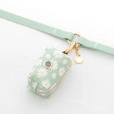 Shop Sunny Tails Pistachio Daisy Waste Bag Holder