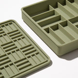 dogged 3-in-1 Parquet Slow Feeder Bowl