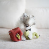 Lambwolf Collective Apple/ Enrichment Toy Set// Snuffle Toy