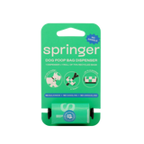 Springland Dog Poop Bag Dispenser Holder + Roll Bundle