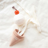 Lambwolf Collective Ice Cream Pop// Enrichment Toy // Snuffle Toy
