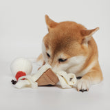 Lambwolf Collective Ice Cream Pop// Enrichment Toy // Snuffle Toy