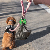 Woof & Wonder Monstera Leaf Poopy Loop® Used Dog Waste Bag Holder