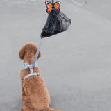 Woof & Wonder Butterfly Poopy Loop Used Dog Waste Bag Holder
