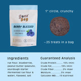 SourDog Berry Blessed- Blueberry Sourdough Dog Treats