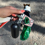 Woof & Wonder Iced Coffee Poopy Loop Used Dog Waste Bag Holder