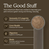 Fera Pets USDA Organic Mushroom Blend for Immune Support for Dogs & Cats
