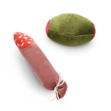 Lambwolf Collective Olive + Salami//Enrichment Squeaky Dog Toy