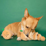 The FurryFolks Yellow Onion Nosework Toy