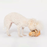 The FurryFolks Yellow Onion Nosework Toy