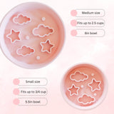 EmeryPets Star + Cloud Slow Feeder Bowl