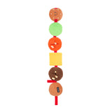 ZippyPaws Snufflerz Stacks - Cheeseburger Enrichment Toy