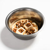 AWOO Snackaroni Slow Feeder Insert & Lick Mat