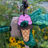 Woof & Wonder Ice Cream Cone Poopy Loop® Used Dog Waste Bag Holder