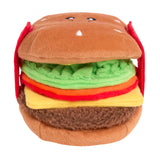 ZippyPaws Snufflerz Stacks - Cheeseburger Enrichment Toy