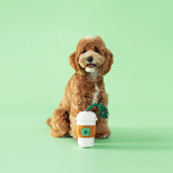 CHEWFFON Pupcoffee Squeaky Plush Toy