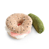 Lambwolf Collective Bagel + Pickle Enrichment Dog Toy