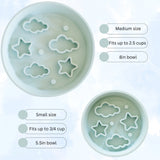 EmeryPets Star + Cloud Slow Feeder Bowl