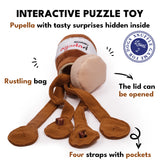 CHEWFFON Pupella Jar Interactive Dog Snuffle Puzzle Toy