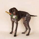 CHEWFFON Plush Champagne Bottle Squeaky Dog Toy