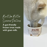 Glacier's Goodies Gut-Friendly Goat Milk Dog Ice Cream Mix