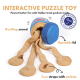 CHEWFFON Peanut Butter Enrichment Puzzle Snuffle Dog Toy