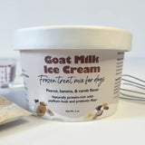 Glacier's Goodies Gut-Friendly Goat Milk Dog Ice Cream Mix