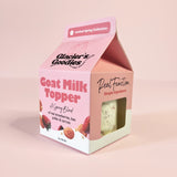 Glacier's Goodies Goat Milk Topper with Strawberry & Bee Pollen (Seasonal)