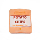 CHEWFFON Rustle Potato Chips Dog Snuffle Toy