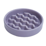PEHOM Macaroni Ceramic Slow Feeder Bowl