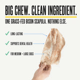 Winnie Lou Freeze-Dried Bison Scapula Chew