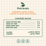 Petrients KEENDLET Freeze-Dried Goldmelt Pumpkin & Rolled Oats Sample