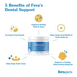 Fera Pets Dental Support Powder for Dogs & Cats