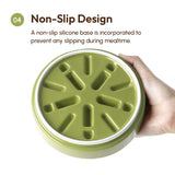 PEHOM Wave Ceramic Slow Feeder Bowl
