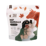 Wild N Fresh Treats Freeze-Dried Beef Meatball Sample
