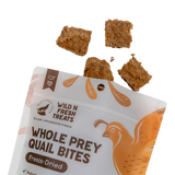 Wild N Fresh Treats Freeze-Dried Whole Prey Quail Bites