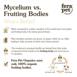 Fera Pets USDA Organic Mushroom Blend for Immune Support for Dogs & Cats