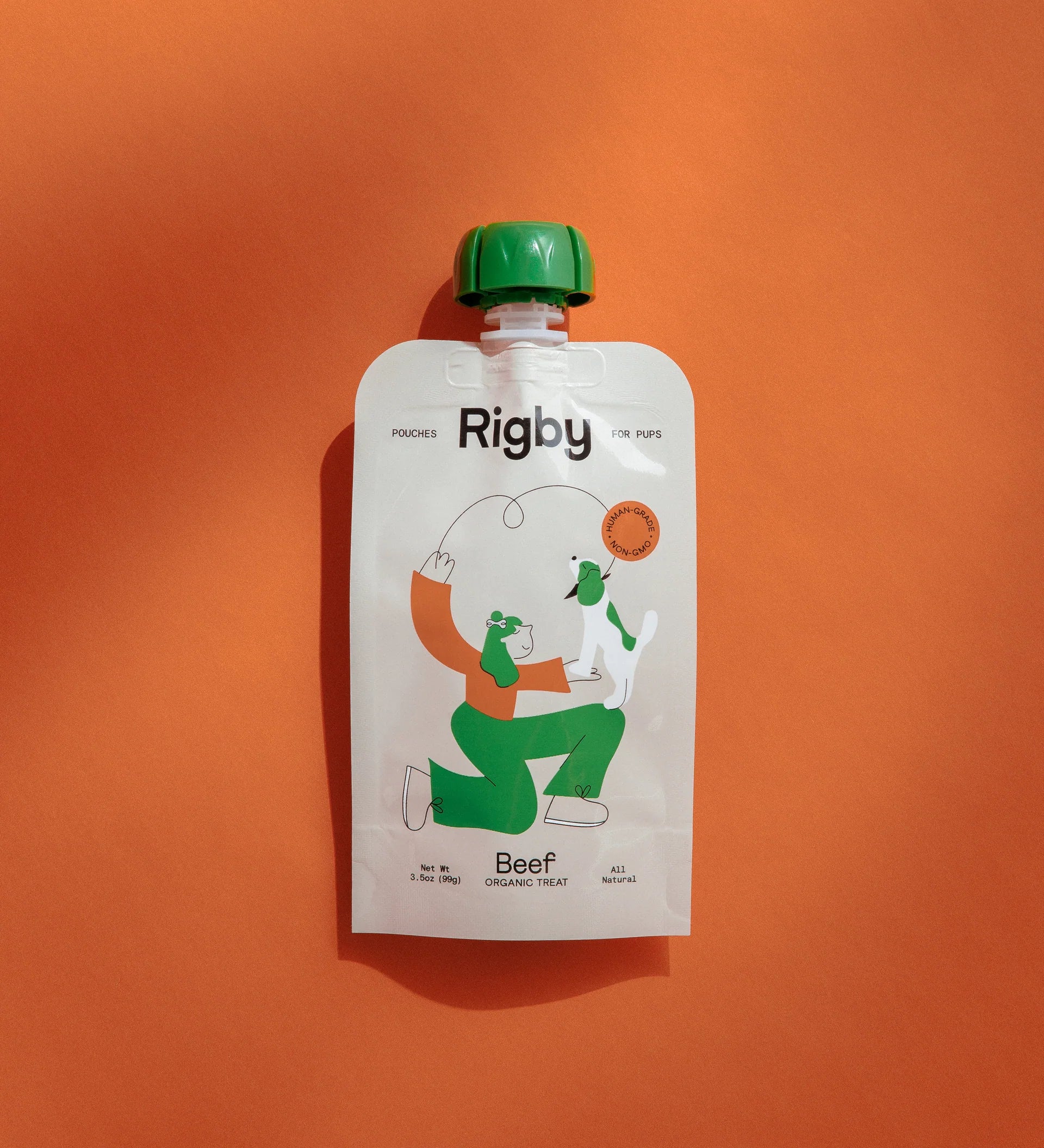 Rigby Organic Beef Squeeze Pouch