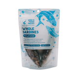 Wild N Fresh Treats Dehydrated Wild Caught Whole Sardines