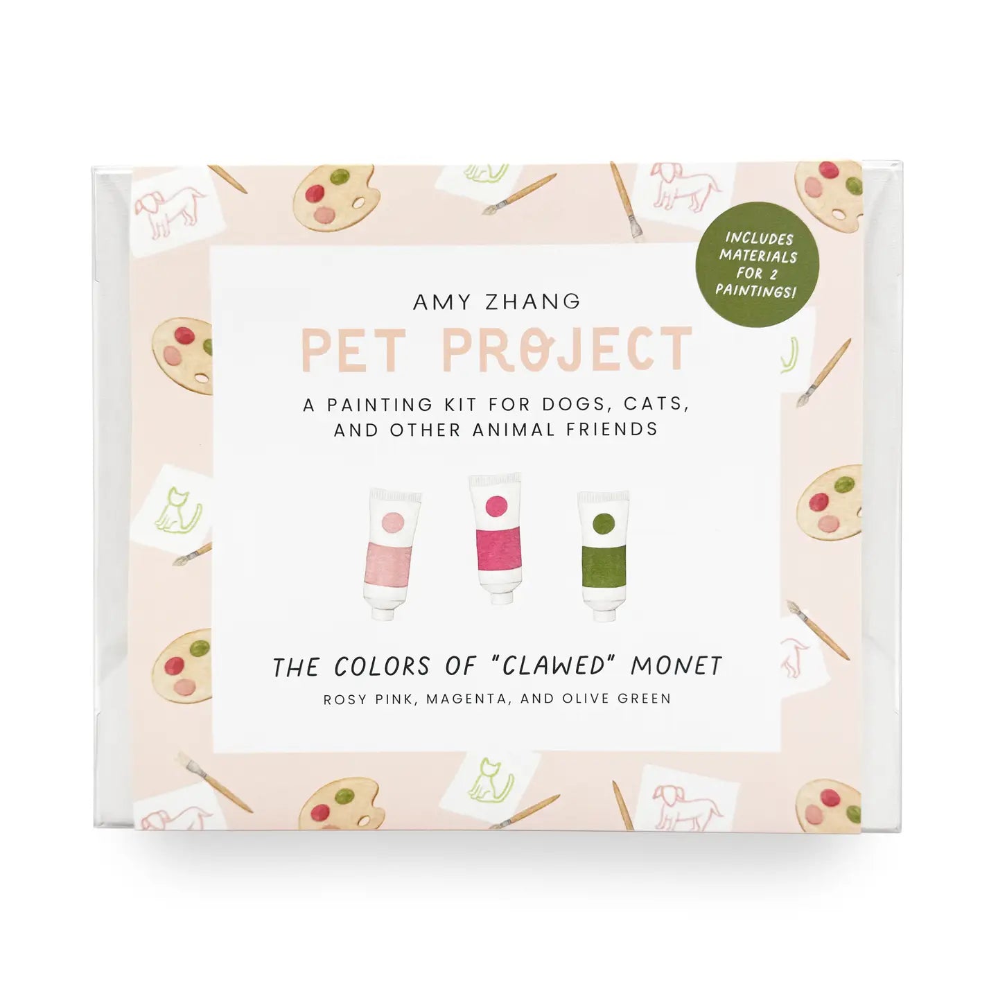 Amy Zhang Pet Project - Paint Activity Kit For Dogs and Cats