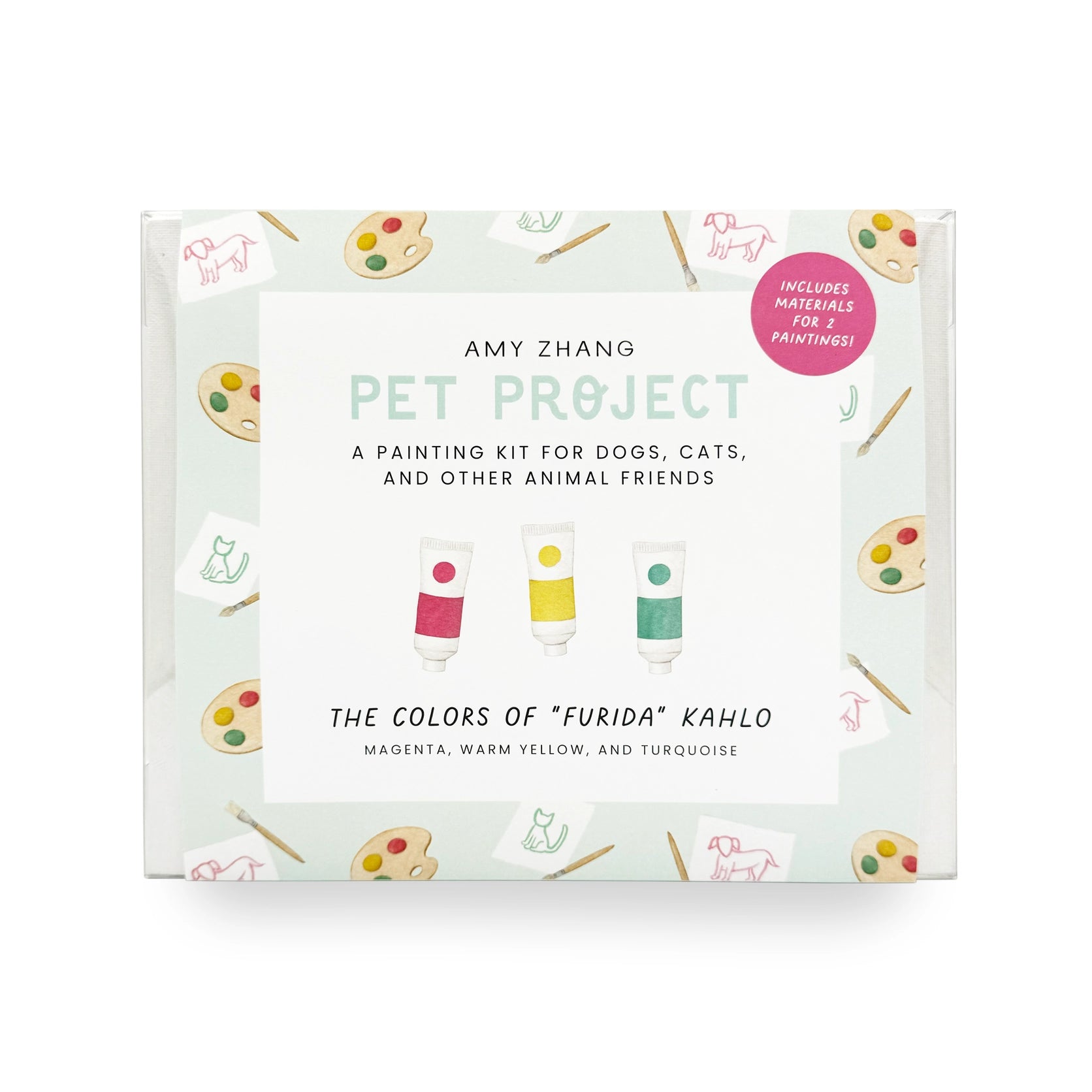 Amy Zhang Pet Project - Paint Activity Kit For Dogs and Cats