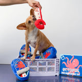 The FurryFolks Tinned Octopus Nosework Toy