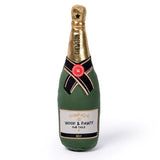 CHEWFFON Plush Champagne Bottle Squeaky Dog Toy