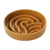 PEHOM Wave Ceramic Slow Feeder Bowl