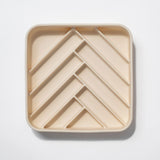 dogged Chevron Slow Feeder Bowl (Preorder ships 8/6)