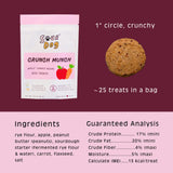 SourDog Crunch Munch - Apple & Carrot Sourdough Dog Treats
