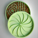 Ollie B. Good Wheelies 2-in-1 Lick Mat & Lid